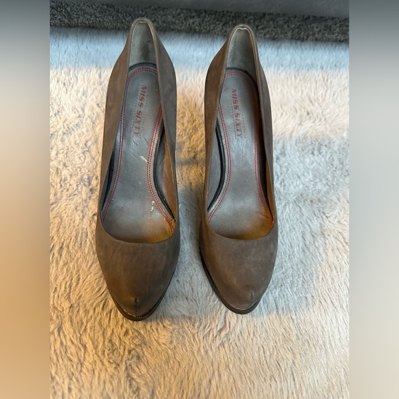 Miss Sixty leather platform pump size 7 - Picture 6 of 9